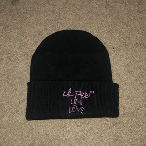 black beanie